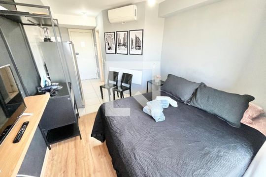 Sala/Quarto/Cozinha de kitnet/studio à venda com 1 quarto, 20m² em Santana, São Paulo