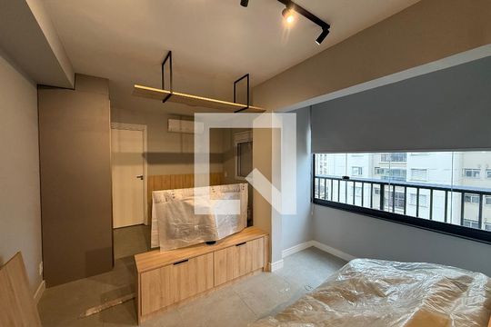 Sala/Cozinha/Quarto de kitnet/studio para alugar com 1 quarto, 31m² em Vila Buarque, São Paulo
