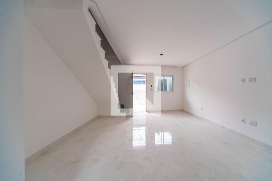 Sala de casa à venda com 2 quartos, 72m² em Vila Helena, Santo André