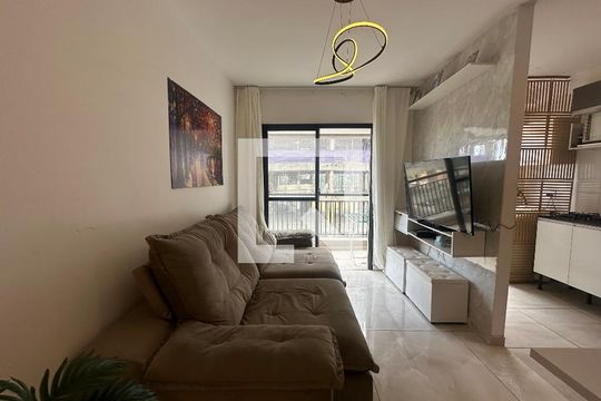 Sala de apartamento à venda com 2 quartos, 57m² em Vila Sao Luiz (valparaizo), Barueri