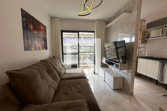 Sala de apartamento à venda com 2 quartos, 57m² em Vila Sao Luiz (valparaizo), Barueri