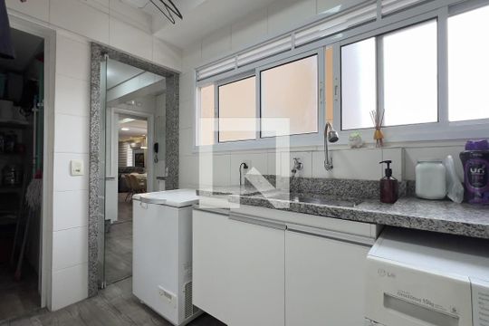 Cozinha e Área de Serviço de apartamento à venda com 3 quartos, 134m² em Vila Augusta, Guarulhos
