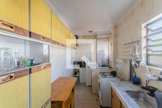 Cozinha e Área de Serviço de apartamento para alugar com 1 quarto, 34m² em Vila Mariana, São Paulo