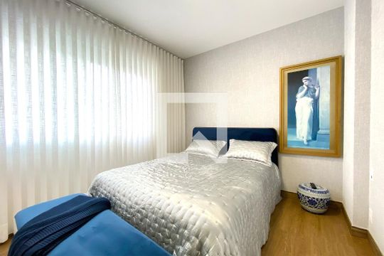Suite 1 de apartamento à venda com 2 quartos, 111m² em Funcionários, Belo Horizonte