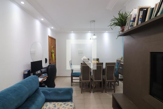 Sala  de apartamento à venda com 2 quartos, 56m² em Santa Terezinha, São Bernardo do Campo