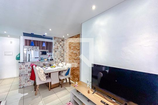 Sala de apartamento à venda com 2 quartos, 60m² em Tatuapé, São Paulo