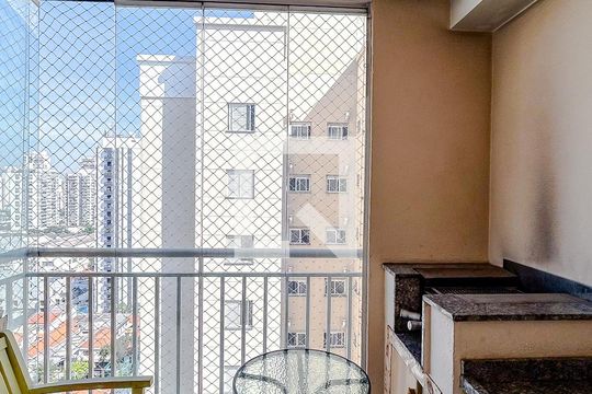 Varanda de apartamento à venda com 2 quartos, 60m² em Tatuapé, São Paulo