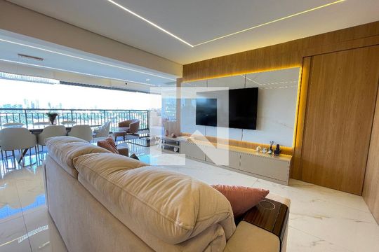 Sala de apartamento à venda com 3 quartos, 120m² em Butantã, São Paulo