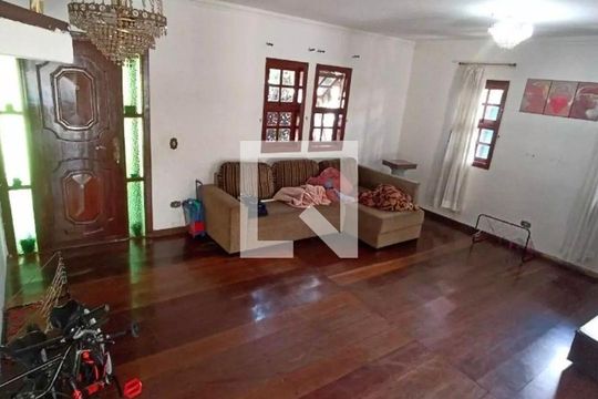 Sala de casa de condomínio para alugar com 3 quartos, 340m² em Jardim Belizário, Cotia