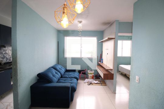 Sala / Cozinha de apartamento à venda com 2 quartos, 39m² em Colônia (zona Leste), São Paulo
