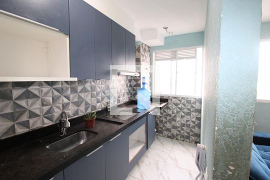 Sala / Cozinha de apartamento à venda com 2 quartos, 39m² em Colônia (zona Leste), São Paulo