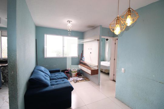Sala / Cozinha de apartamento à venda com 2 quartos, 39m² em Colônia (zona Leste), São Paulo