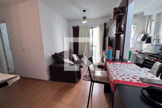Sala de apartamento à venda com 2 quartos, 50m² em Vargem Grande, Rio de Janeiro
