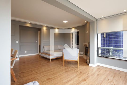 Varanda da Sala de apartamento à venda com 3 quartos, 130m² em Fazenda Morumbi, São Paulo