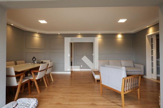 Sala de apartamento à venda com 3 quartos, 130m² em Fazenda Morumbi, São Paulo