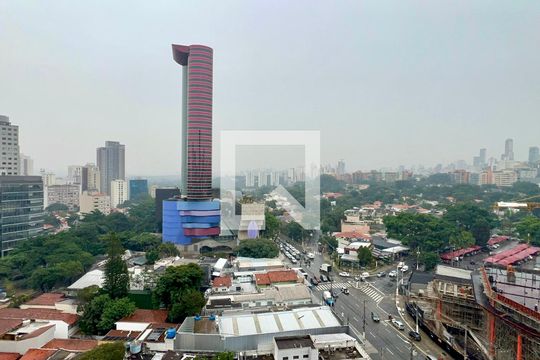 Vista da Varanda de apartamento à venda com 2 quartos, 67m² em Pinheiros, São Paulo