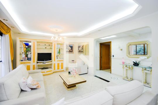 Sala de apartamento à venda com 4 quartos, 168m² em Vila Lanzara, Guarulhos