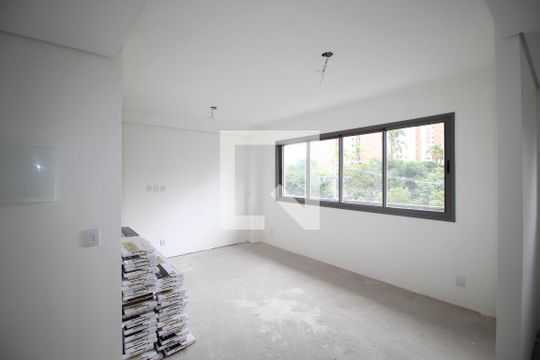 Sala de apartamento à venda com 1 quarto, 55m² em Jardim do Salso, Porto Alegre