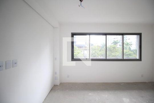 Sala de apartamento à venda com 1 quarto, 55m² em Jardim do Salso, Porto Alegre