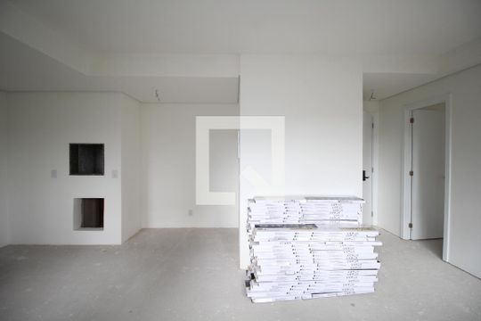 Sala de apartamento à venda com 1 quarto, 55m² em Jardim do Salso, Porto Alegre