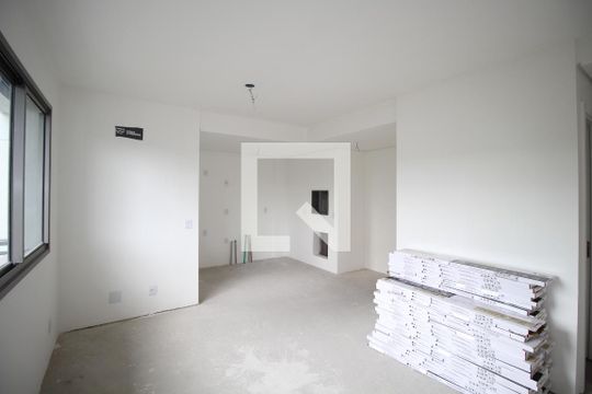 Sala de apartamento à venda com 1 quarto, 55m² em Jardim do Salso, Porto Alegre