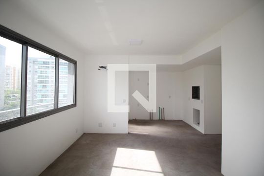 Sala de apartamento à venda com 1 quarto, 55m² em Jardim do Salso, Porto Alegre