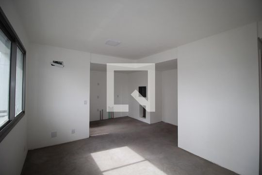 Sala de apartamento à venda com 1 quarto, 55m² em Jardim do Salso, Porto Alegre
