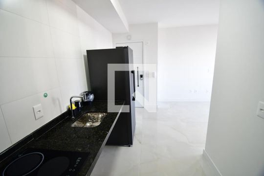 Cozinha de kitnet/studio para alugar com 1 quarto, 46m² em Centro, Campinas