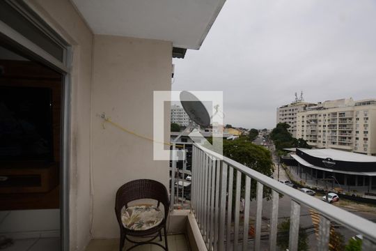 Varanda da Sala de apartamento à venda com 2 quartos, 90m² em Vila Valqueire, Rio de Janeiro