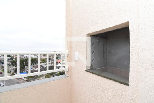 Sacada da Sala de apartamento à venda com 2 quartos, 52m² em Bairro Alto, Curitiba