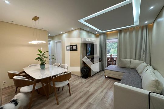 Sala de apartamento à venda com 3 quartos, 98m² em Jardim Iracema, Barueri