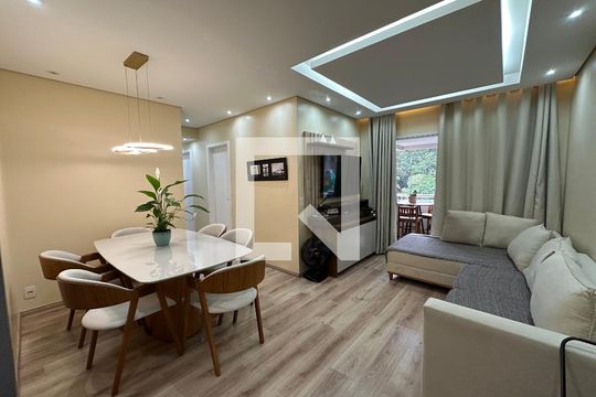 Sala de apartamento à venda com 3 quartos, 98m² em Jardim Iracema, Barueri
