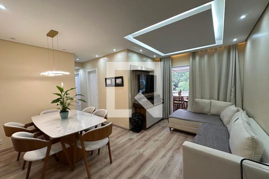 Sala de apartamento à venda com 3 quartos, 98m² em Jardim Iracema, Barueri