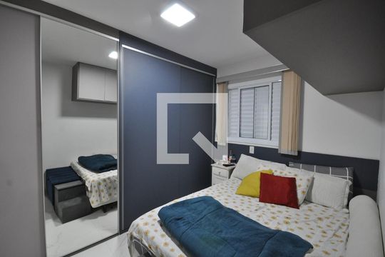 Quarto Suíte de apartamento à venda com 2 quartos, 74m² em Vila Gustavo, São Paulo