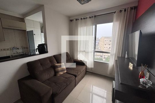 Sala de apartamento à venda com 2 quartos, 47m² em Vila Zefira, São Paulo