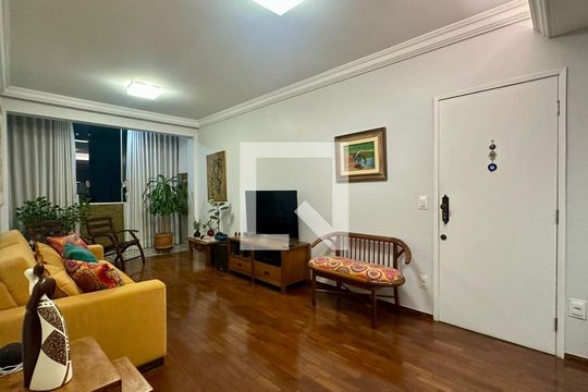 Sala  de apartamento à venda com 3 quartos, 125m² em Gutierrez, Belo Horizonte