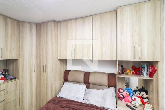 Quarto 1 - Armários de apartamento à venda com 2 quartos, 58m² em Vila Jacuí, São Paulo