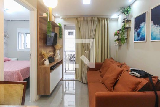 Sala/Cozinha de apartamento à venda com 2 quartos, 38m² em Vila Formosa, São Paulo