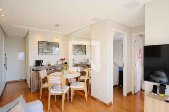 Sala de apartamento à venda com 2 quartos, 54m² em Tatuapé, São Paulo