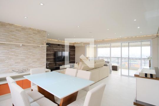 Sala de apartamento para alugar com 4 quartos, 180m² em Parque São Jorge, São Paulo