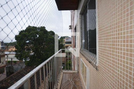 Varanda da Sala de apartamento à venda com 2 quartos, 78m² em Vila Valqueire, Rio de Janeiro