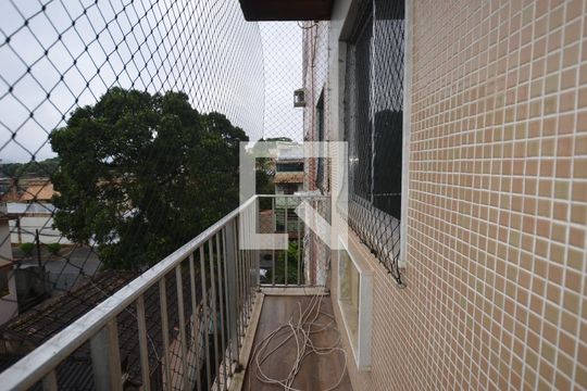 Varanda da Sala de apartamento à venda com 2 quartos, 78m² em Vila Valqueire, Rio de Janeiro
