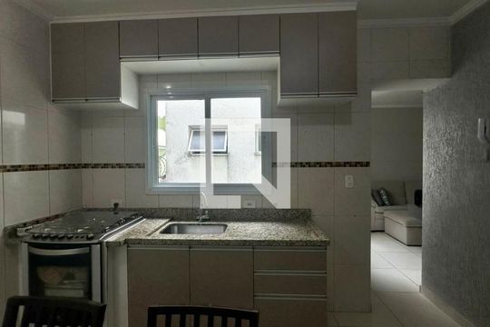 Cozinha de apartamento à venda com 2 quartos, 110m² em Jardim Santo Antônio, Santo André