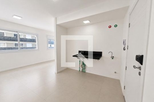 Sala / Cozinha  de apartamento para alugar com 1 quarto, 30m² em Marechal Rondon, Canoas
