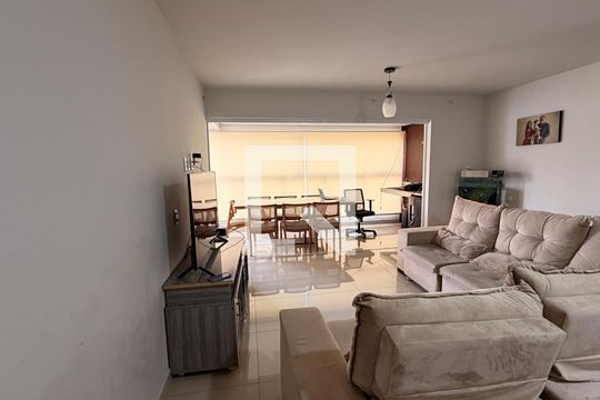 Sala de apartamento para alugar com 3 quartos, 123m² em Jardim Atlantico, Goiânia