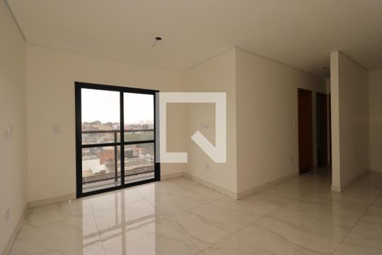 Sala de apartamento à venda com 2 quartos, 98m² em Jardim das Maravilhas, Santo André