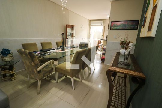 Sala de Jantar de casa de condomínio à venda com 2 quartos, 120m² em Espírito Santo, Porto Alegre