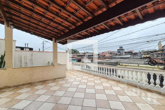 Varanda da Sala de casa à venda com 3 quartos, 240m² em Bairro dos Casa, São Bernardo do Campo