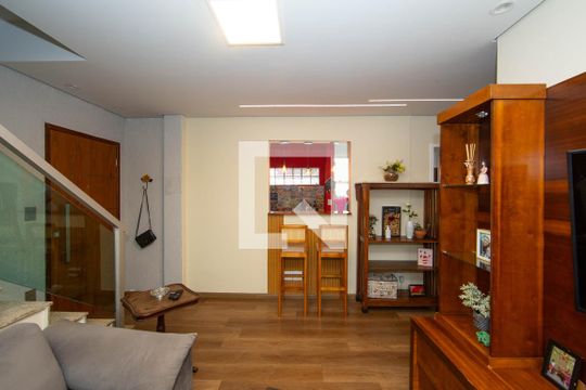 SALA de apartamento à venda com 4 quartos, 172m² em Caiçara-adelaide, Belo Horizonte