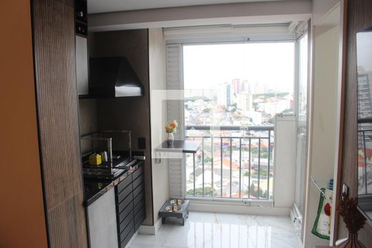 Varanda de apartamento à venda com 2 quartos, 67m² em Olímpico, São Caetano do Sul
